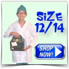 Kids Lab Coats Size 12/14
