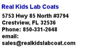 Real Kids Lab Coats Location
